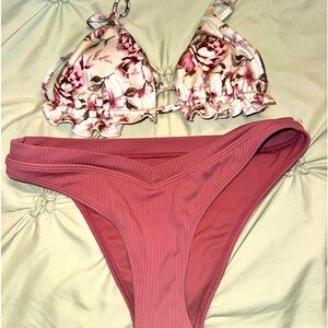 Pacsun Floral Bikini